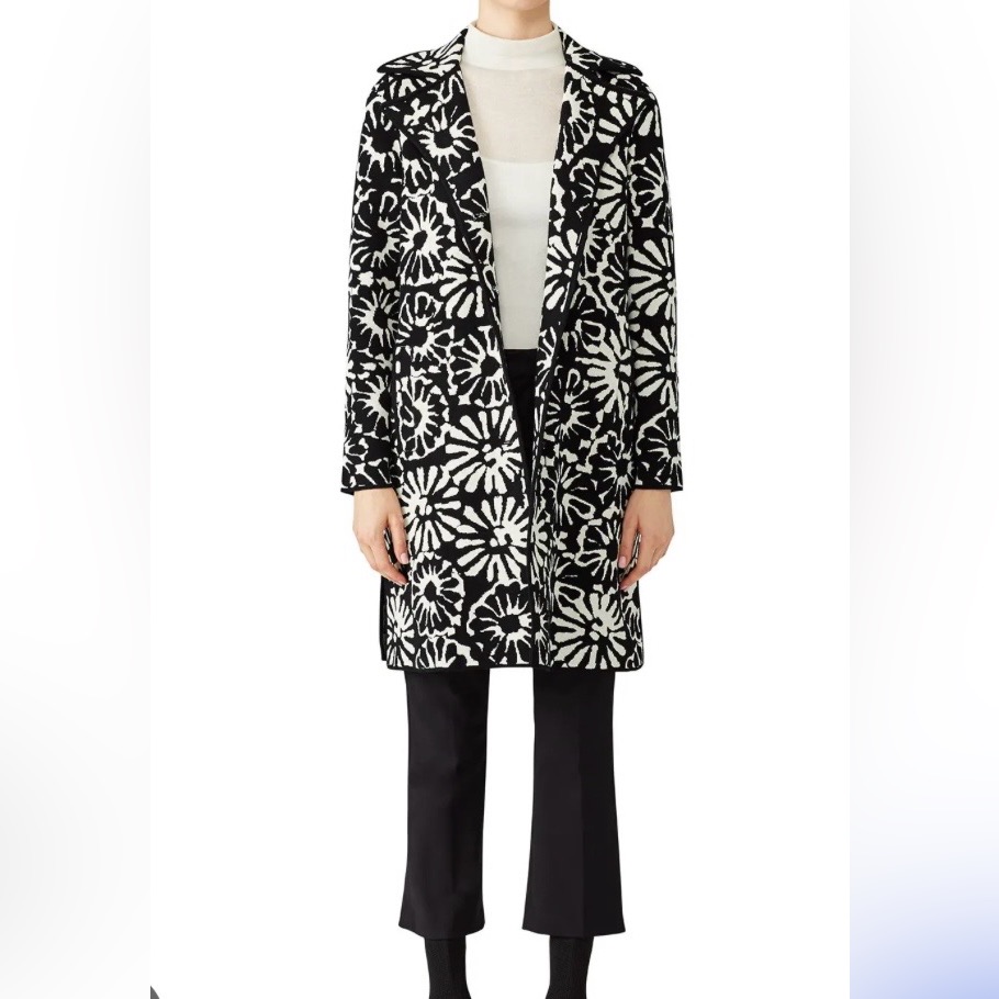 Tory Burch Rosalie Sweater Coat Size Xs